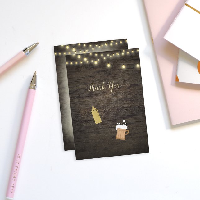 Baby Shower Thank You Baby Is Brewing Gold (Creator Uploaded)