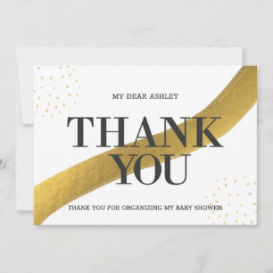 Baby Shower Thank You Card