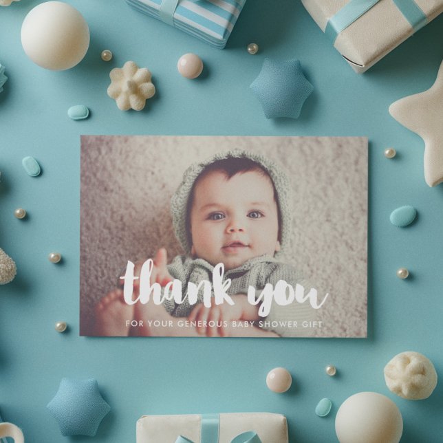 Baby shower thank you card (Creator Uploaded)