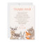 Baby Shower Thank You Card Woodland