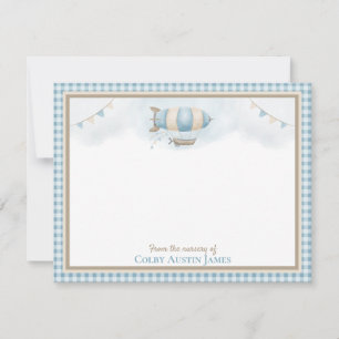 Baby Shower Thank You Flat Notecards