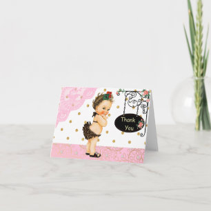 Baby Shower Thank You Note Card