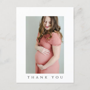 Baby Shower Thank You Post Card