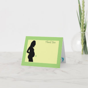 Baby shower thank you! thank you card