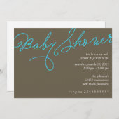 Baby Shower (Today's Best Award) Invitation (Front/Back)