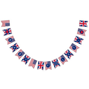 Baby Shower Union Jack & US Flag