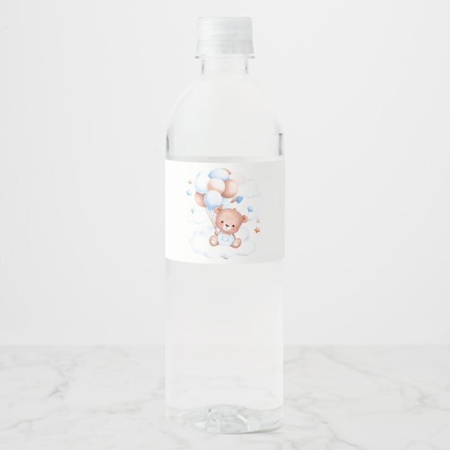 BABY SHOWER WATER BOTTLE LABEL (Front)