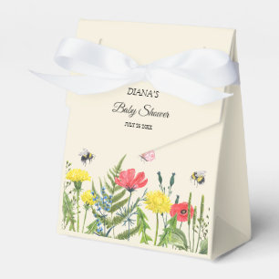Baby Shower Wildflower Favour Box