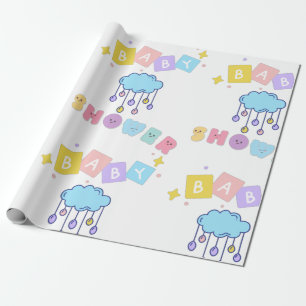 Baby Shower Wrapping Paper
