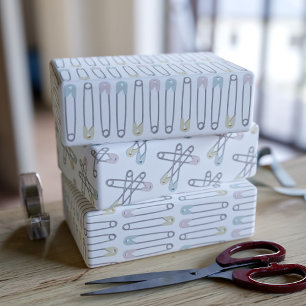 Baby Shower Wrapping Paper Sheets