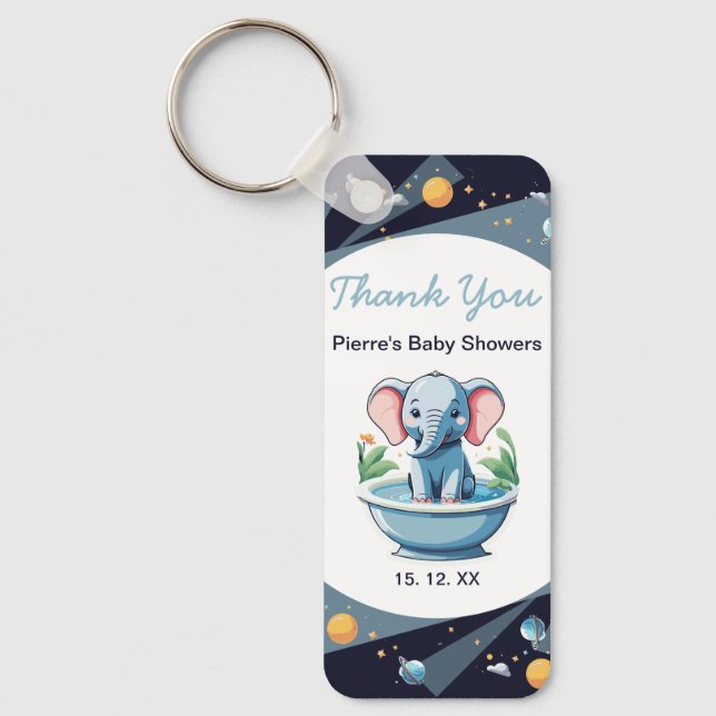 baby showers  key ring (Front)