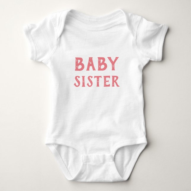 Baby Sister T-Shirt Bodysuit (Front)