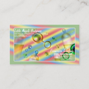 Baby sitter Baby care Business Card