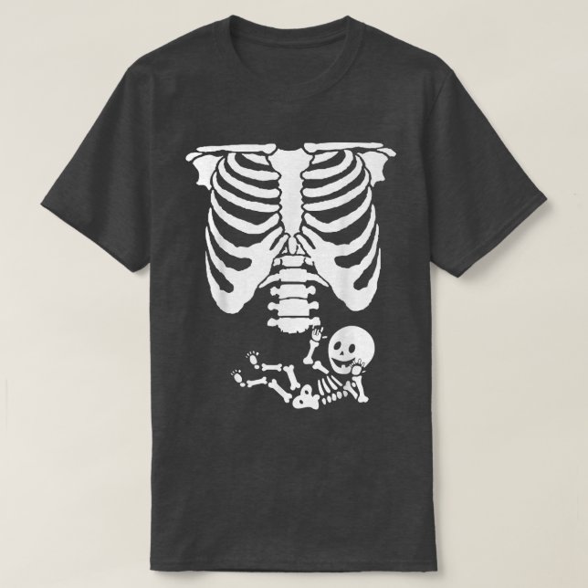 Baby Skeleton Ribs  T-Shirt (Design Front)