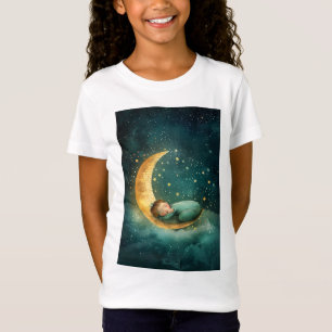 Baby Sleeping on the Moon T-Shirt