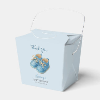 Baby Sneakers Minimal Baby Shower Favour Box
