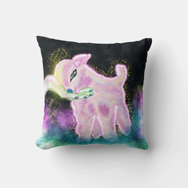 Baby Space Goat Pillow (Front)