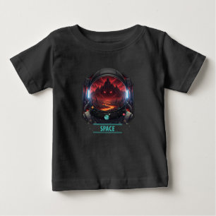 Baby Space Mystery Red Planet Graphic Tee