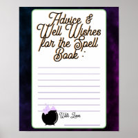 Baby Spell Book Advice & Well Wishes