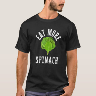 Baby Spinach Organic Spinach And Kale Vegetarian V T-Shirt