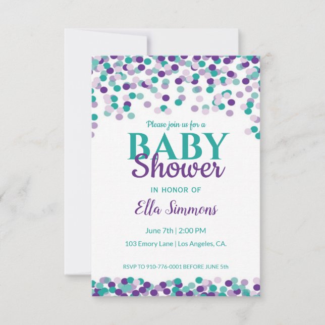 Baby Sprinkle | Baby Shower Invitation (Front)