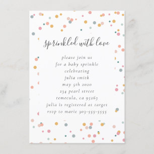 Baby Sprinkle Invitation