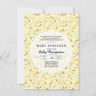 Baby Sprinkle Invitations