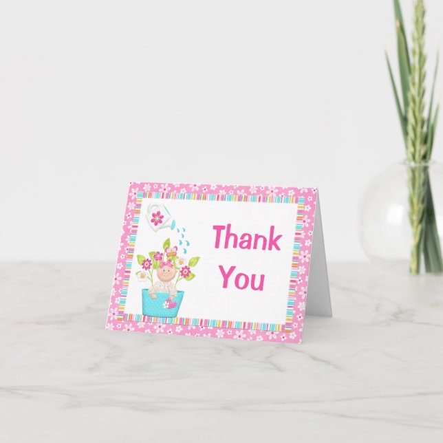 Baby Sprinkle Thank You Card (Front)