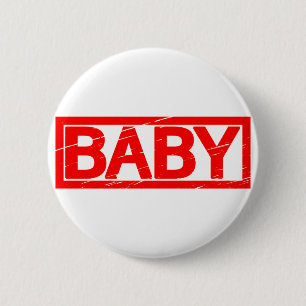 Baby Stamp 6 Cm Round Badge