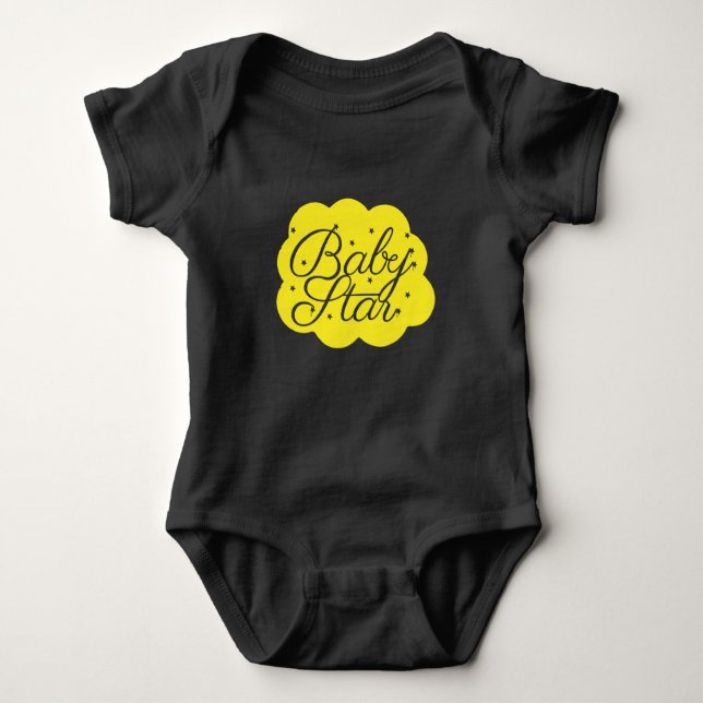Baby star Baby Jersey Bodysuit (Front)
