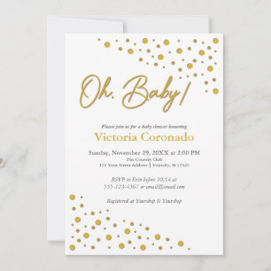 Baby Steps Baby Shower Invitations