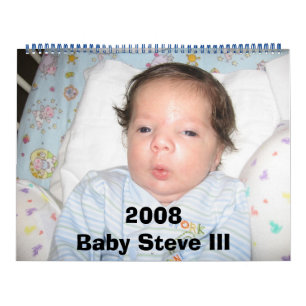Baby Steve Calendar