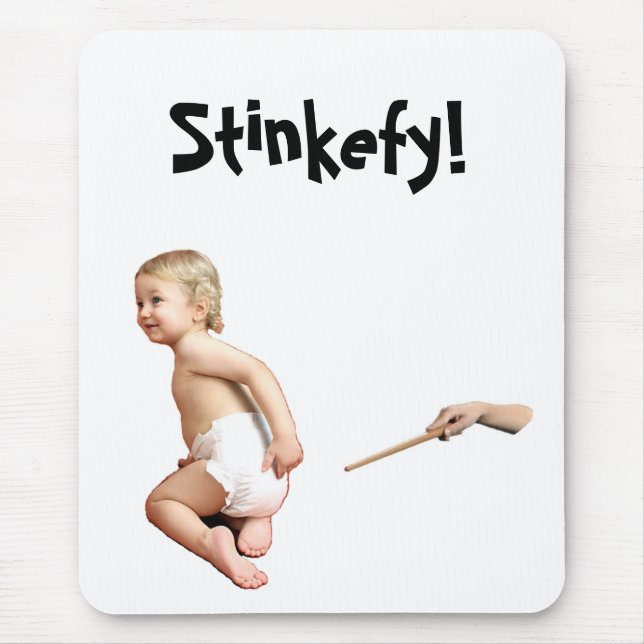 Baby Stinkefy!-mousepad Mouse Pad (Front)