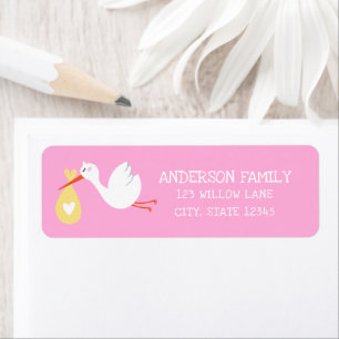 Baby Stork Return Address