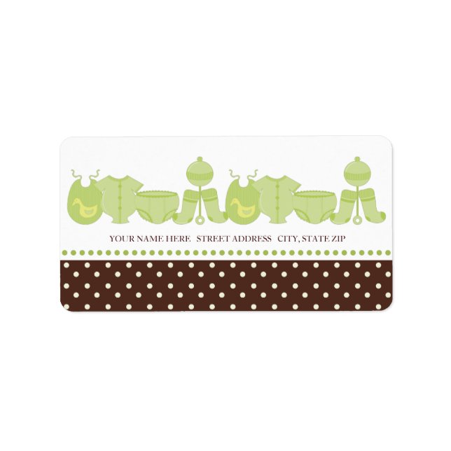 Baby Stuff Address Labels (Front)