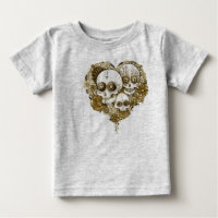 baby sugar skull clothing tattoo style vintage
