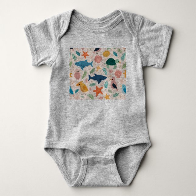 Baby suit summer bodysuit (Front)