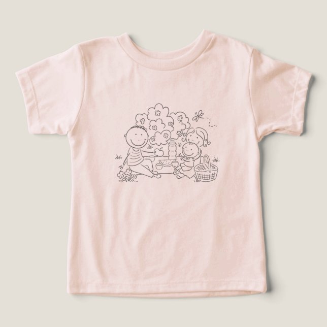 Baby Summer Fun  Picnic Design (Design Front)