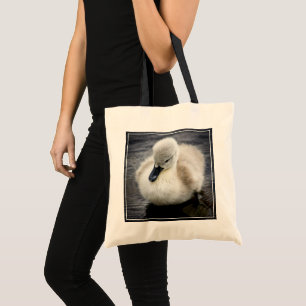 Baby Swan   Cygnet Tote Bag