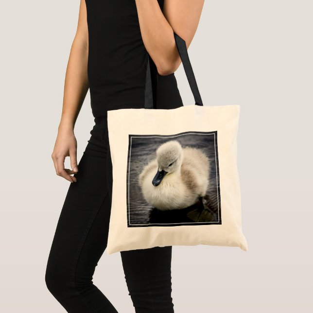 Baby Swan | Cygnet Tote Bag (Front (Product))