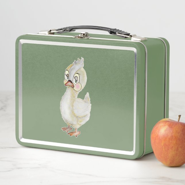 Baby Swan Metal Lunch Box (In Situ)
