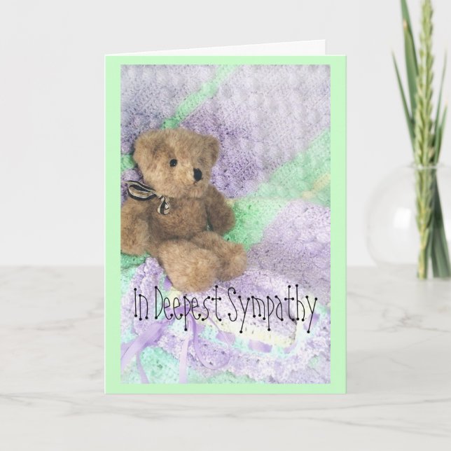 Baby Sympathy Card (Front)