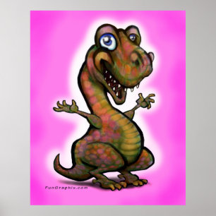 Baby T-Rex Poster