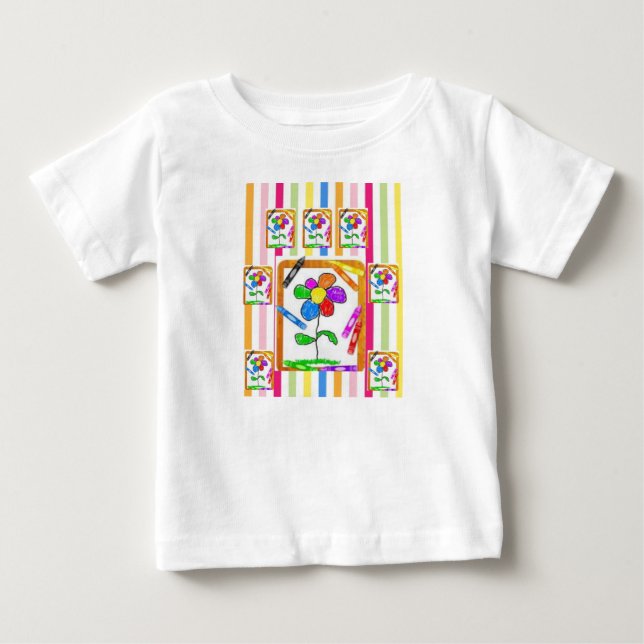 Baby T-Shirt Crayon (Front)