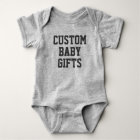 Baby T-Shirt Custom Baby Gifts Blank Template