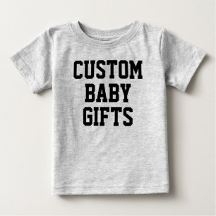 Baby T-Shirt Custom Baby Gifts Blank Template