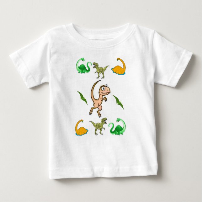 Baby T-Shirt Dinosaur (Front)