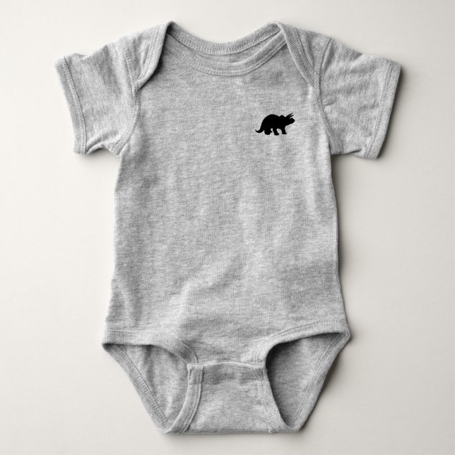 * Baby T-Shirt dinosaur, dino Bodysuit (Front)