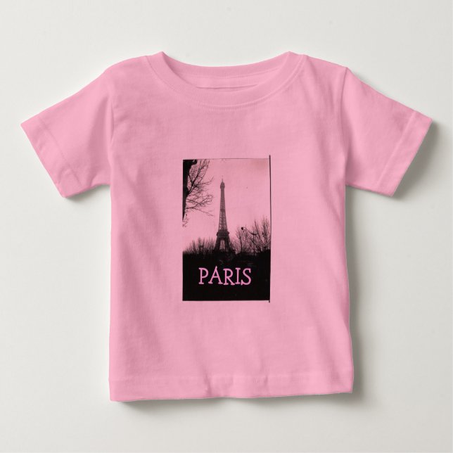 Baby T-Shirt/Eiffel Tower T-Shirt (Front)