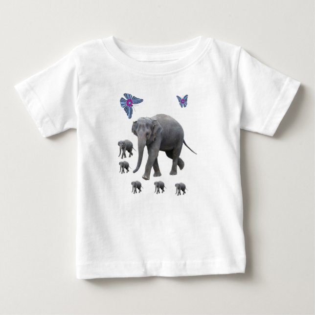 Baby T-Shirt Elephant (Front)